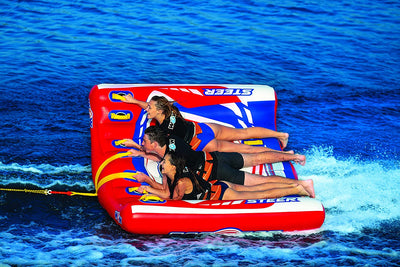 WOW Watersports Power Steer 3 Person 3P Steerable Deck Tube - Korvel