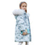 Children's Thickened Korean Style Down Jacket with Fur Collar