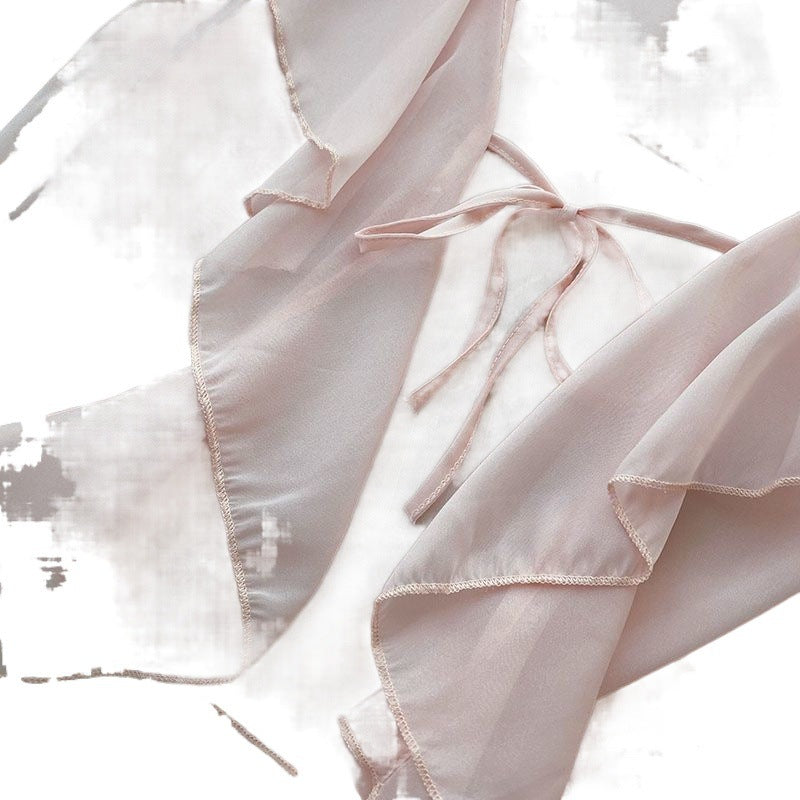 Haut en chiffon à volants grande taille avec protection solaire pour femmes