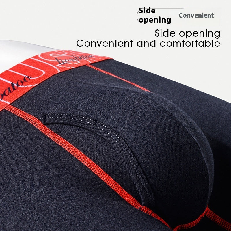 Men's Long Leg Cotton Boxers - Comfortable & Stylish