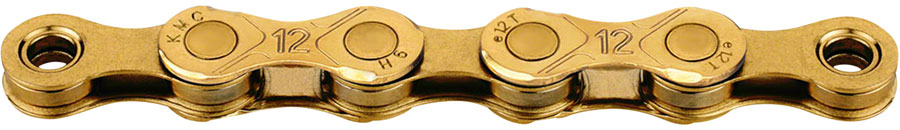 KMC e12 Chain - 12-Speed 136 Links Ti Gold