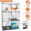 GBruno Parque para Gatos de 3 Niveles - Elegante y Espacioso