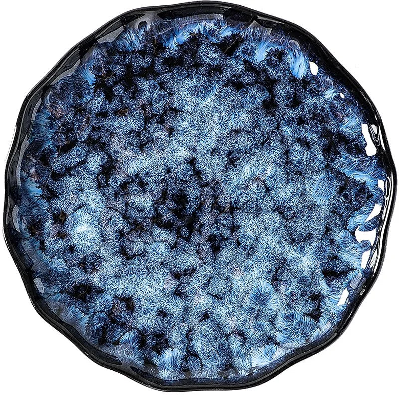 Retro Porcelain Dinner Plates - Timeless Elegance for Every Meal
