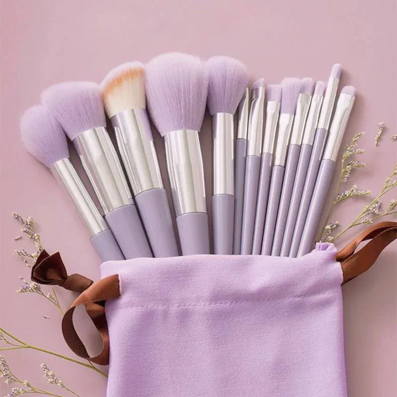 13-Piece Premium Makeup Brush Set for Flawless Application