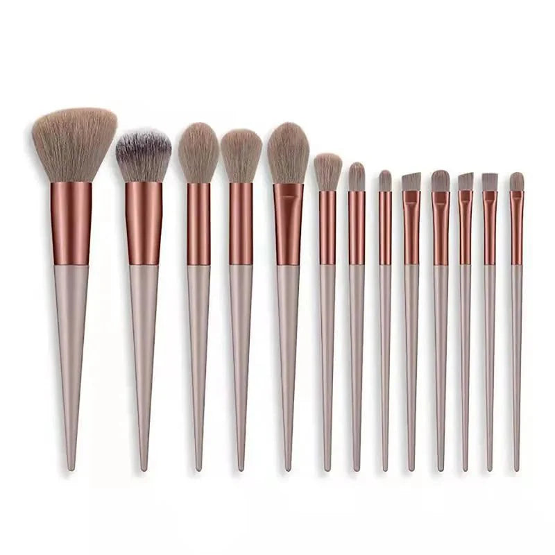 13-Piece Premium Makeup Brush Set for Flawless Application
