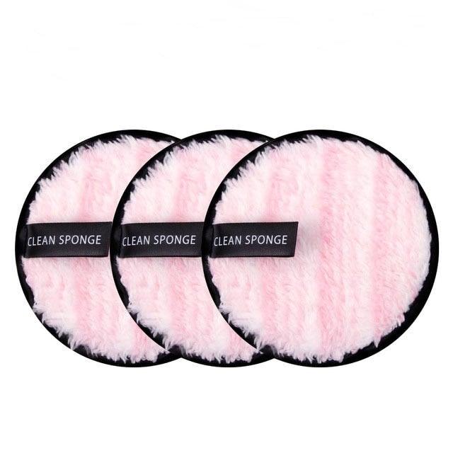 Éponge de Maquillage Réutilisable Premium - 1/3PCS Éponge de Nettoyage en Microfibre