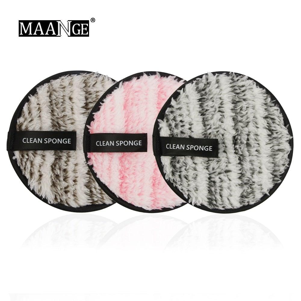 Éponge de Maquillage Réutilisable Premium - 1/3PCS Éponge de Nettoyage en Microfibre