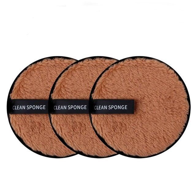 Éponge de Maquillage Réutilisable Premium - 1/3PCS Éponge de Nettoyage en Microfibre