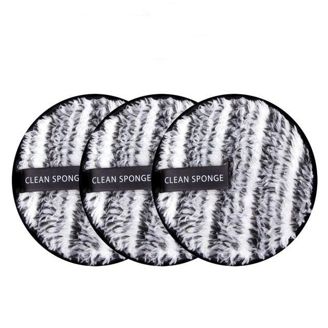 Éponge de Maquillage Réutilisable Premium - 1/3PCS Éponge de Nettoyage en Microfibre