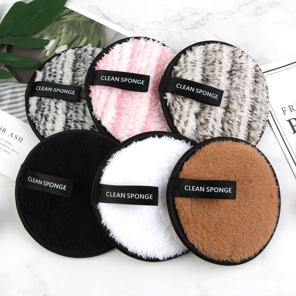 Éponge de Maquillage Réutilisable Premium - 1/3PCS Éponge de Nettoyage en Microfibre