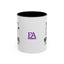 Introvertido. No molestar. Taza de café de gato en dos tonos