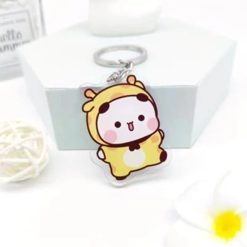 Porte-clés en pendentif Panda Géant Bubudu Cartoon Mignon