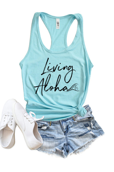 Living Aloha Tank - Premium Comfort and Style