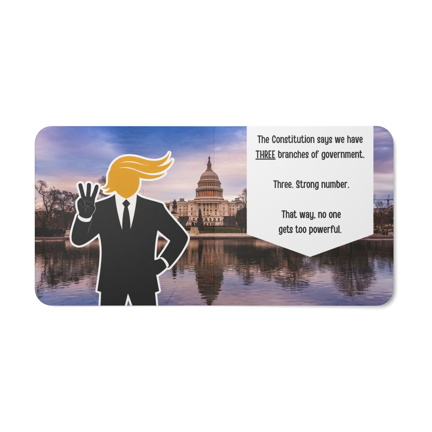 Patriotic Board Book — Three Branches, One Country