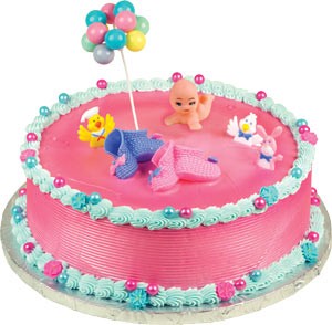Baby Booties & Toppers Cake Decoration Kit