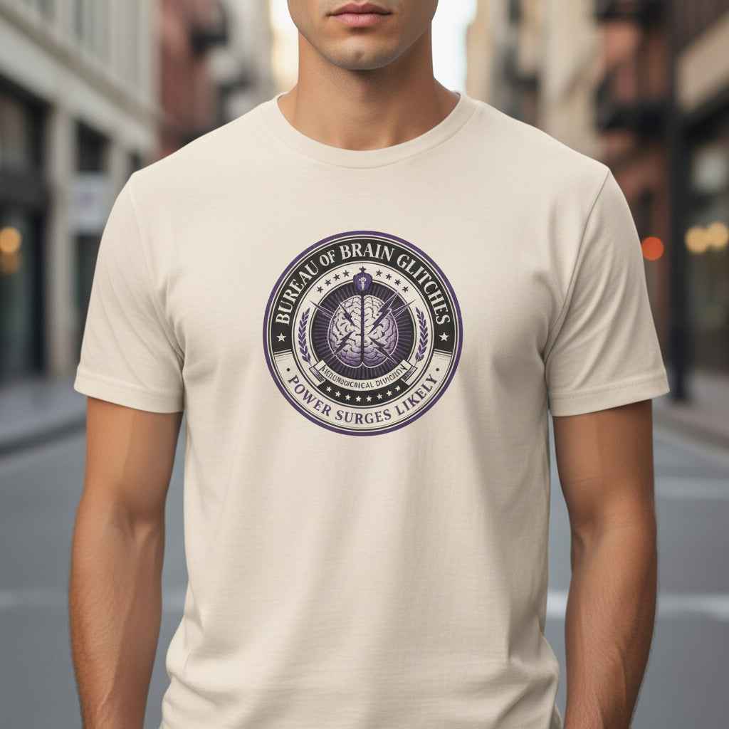 Camiseta Bureau of Brain Glitches – Camiseta de Concienciación sobre la Epilepsia