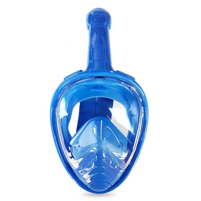 180 Degree Panoramic View Full Face Diving Snorkel Mask Swimming Scuba Snorkeling Diving Anti-Fog Anti-leak For Children Kids - Korvel