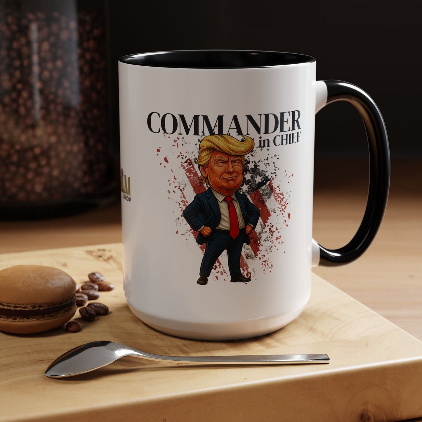 Chief Commander Coffee Mug - Vibrant & Unique Drinkware - Korvel