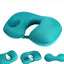 Portable U-Shape Inflatable Travel Pillow