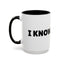 Taza de café I KNOW WORDS