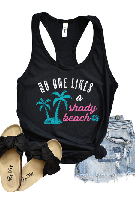 Shady Beach Tank - Premium Comfort and Style - Korvel