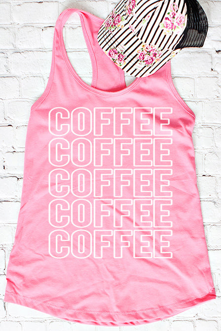 Premium Coffee Tank Top - Stylish and Comfortable - Korvel