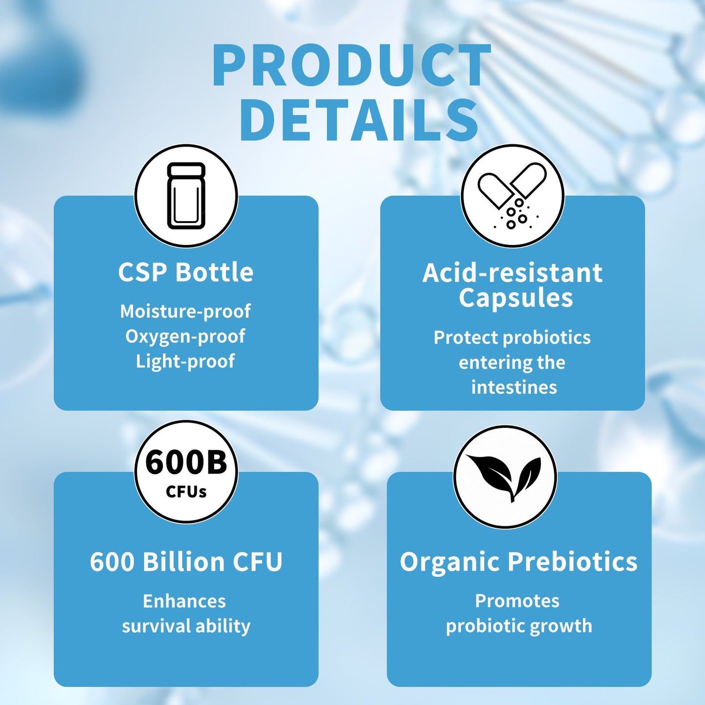 Cápsulas Probioticas Premium para el Bienestar Digestivo