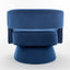 Swivel Barrel Chair, Velvet Accent Armchair 360 Degree Swivel Club Chair for Living Room Bedroom Reception Room - Korvel