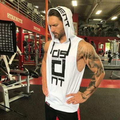 Men's Summer Sleeveless Hoodie