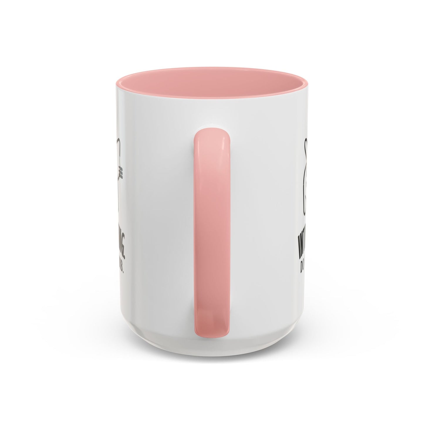Introvertido. No molestar. Taza de café de gato en dos tonos