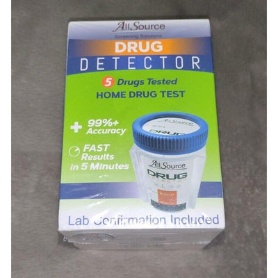 Détecteur de Drogues AllSource Test de Drogues à Domicile 5 Panneaux