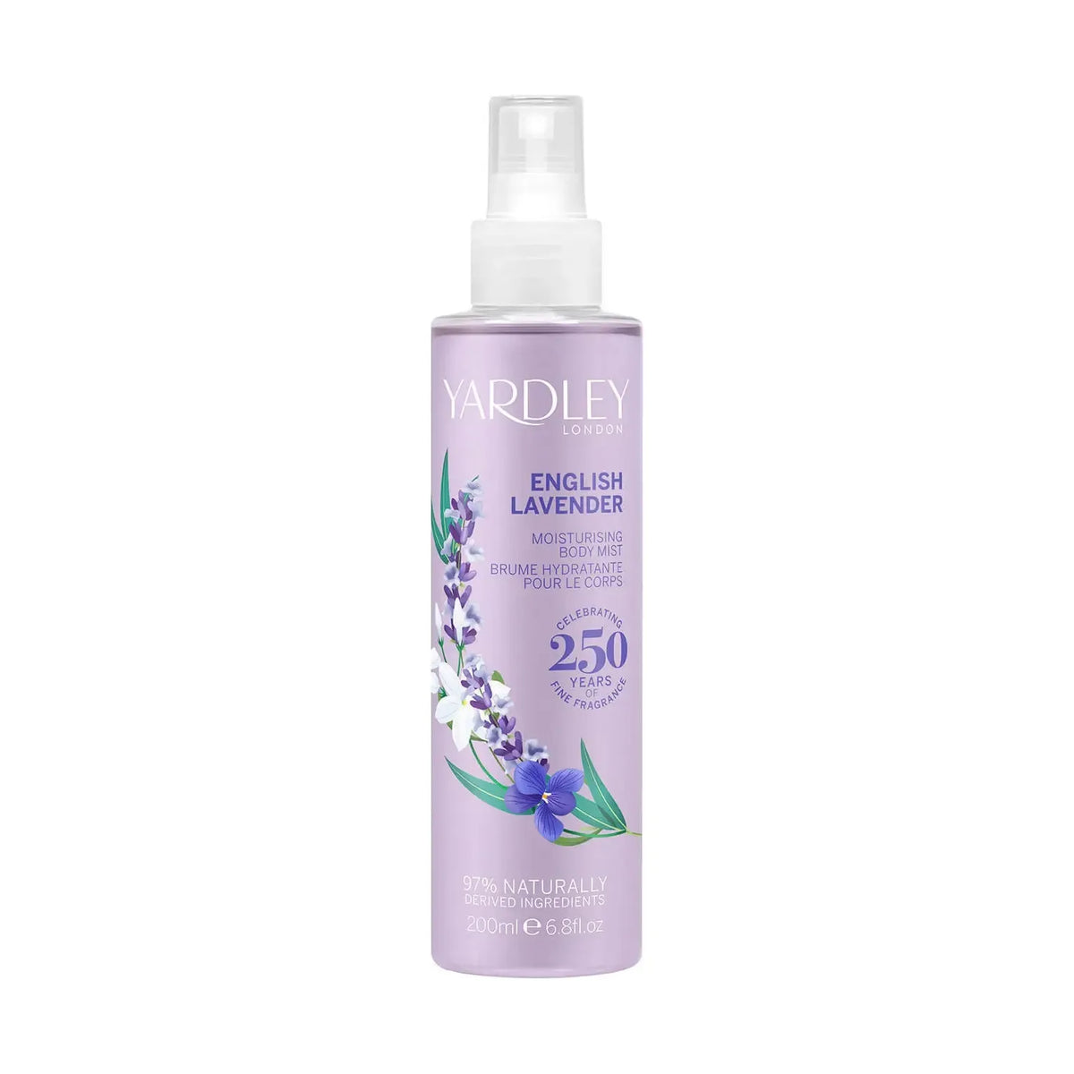 Yardley English Lavender Body Mist - 6.8 Fl Oz