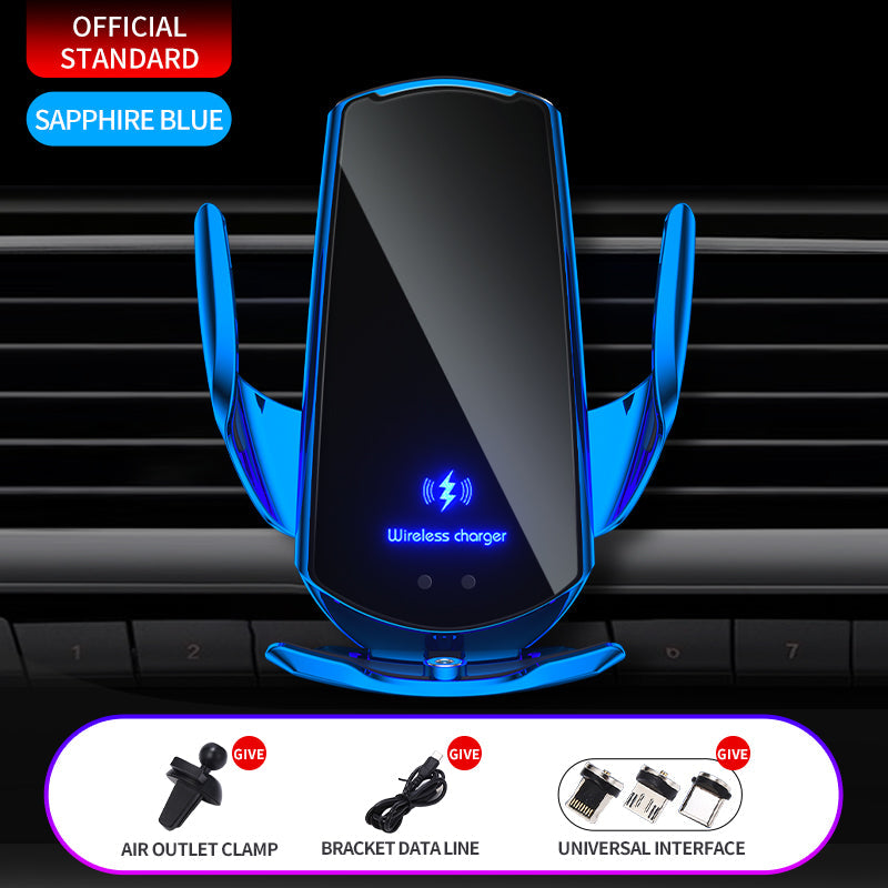 Q3 Wireless Charging Car Phone Holder - 15W Induction Stand