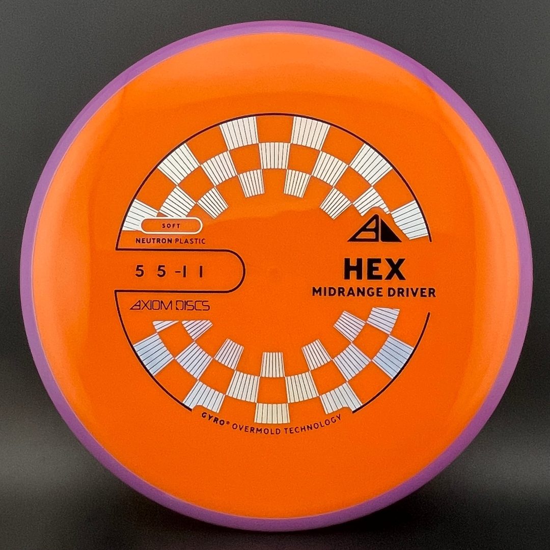 Soft Neutron Hex Disc Golf Midrange