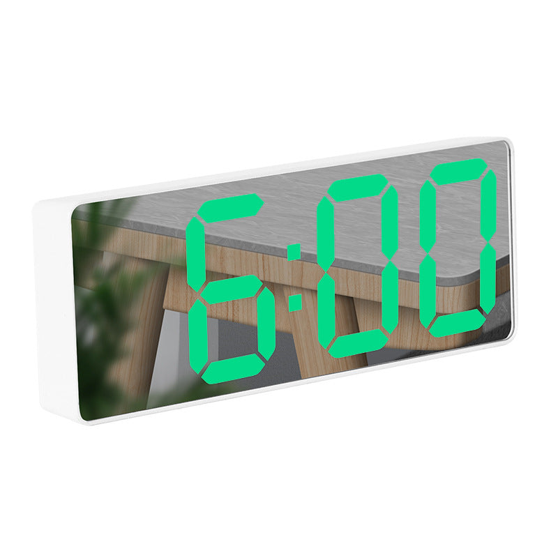 Simple Style LED Electronic Alarm Clock Battery and Plug-in Dual-use Timepiece Yida Time - Korvel