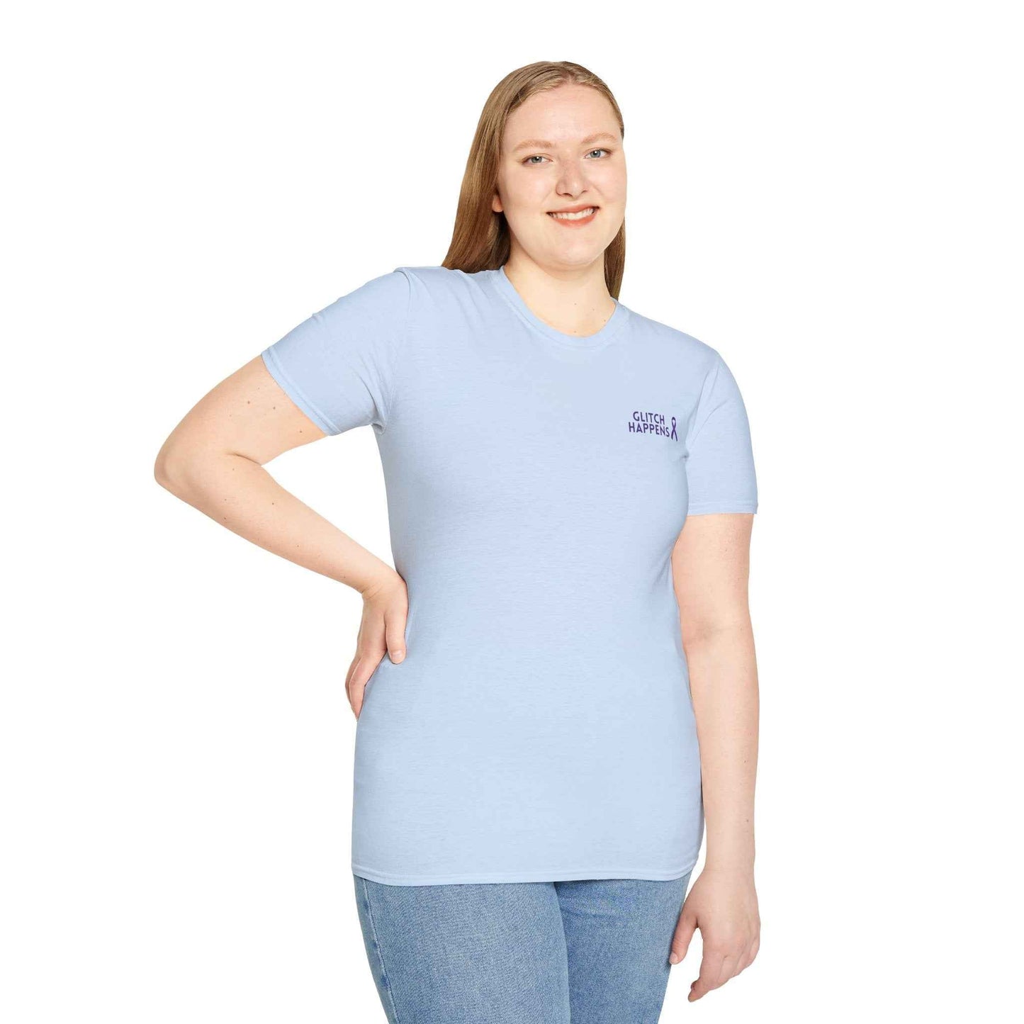 Camiseta Glitch Happens – Camiseta Minimalista de Primeros Auxilios