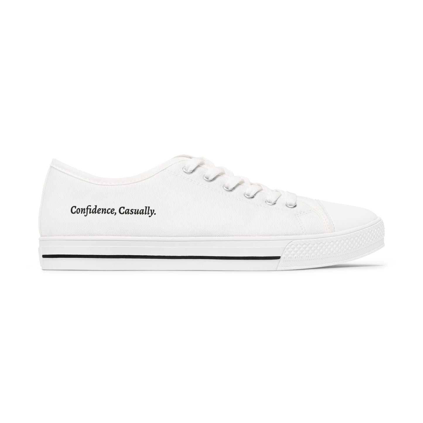 Confianza, Casual – Zapatillas de Parodia Política de Corte Bajo para Mujeres