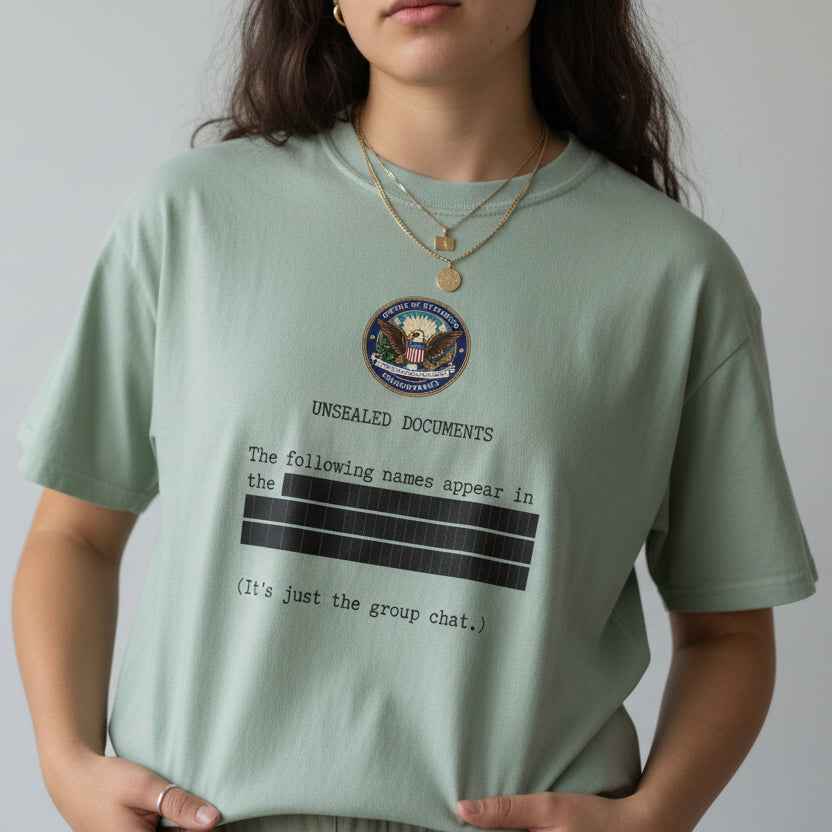 Unsealed Documents Unisex T-Shirt - Political Satire Tee