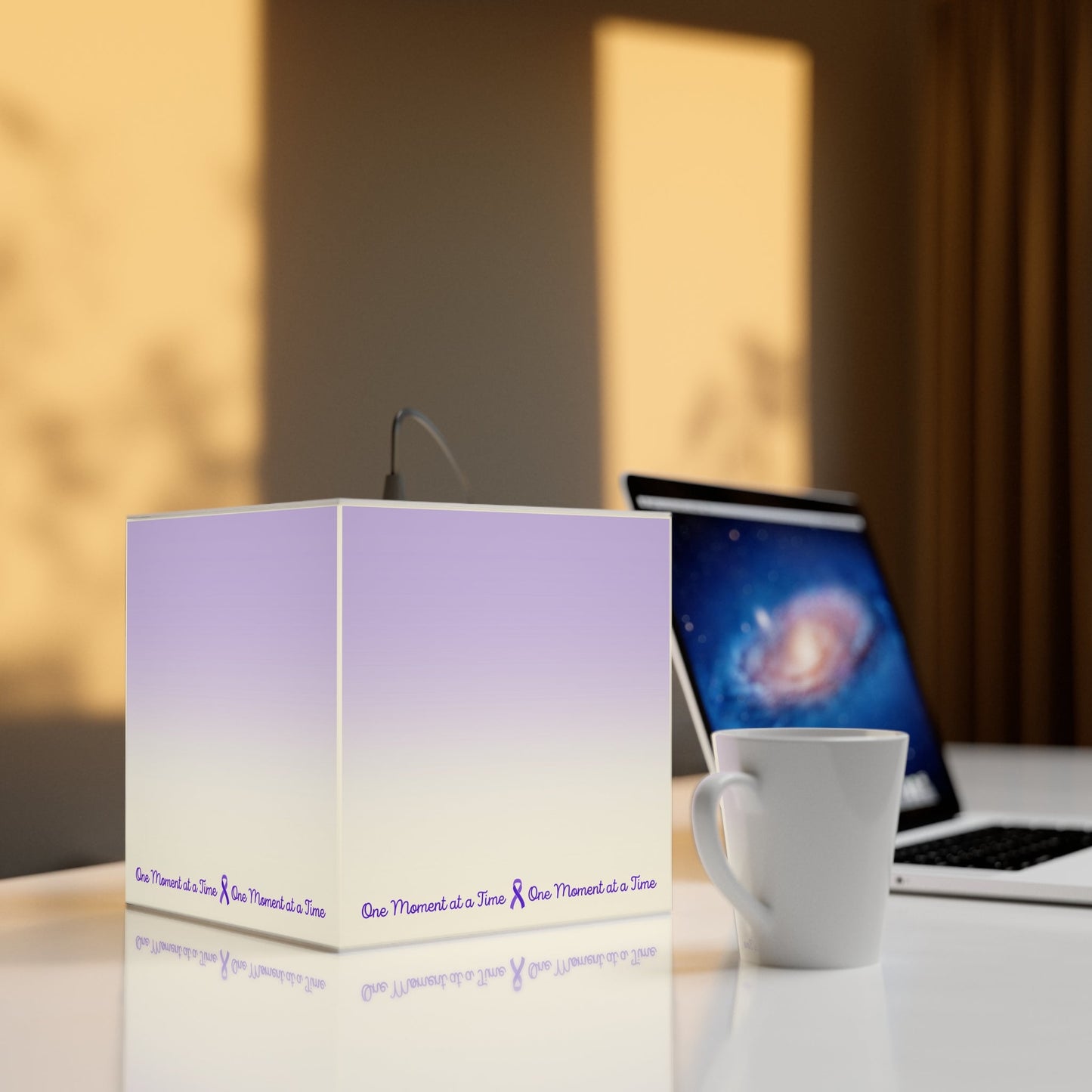 Lampe Cube Lumineuse Un Instant à la Fois