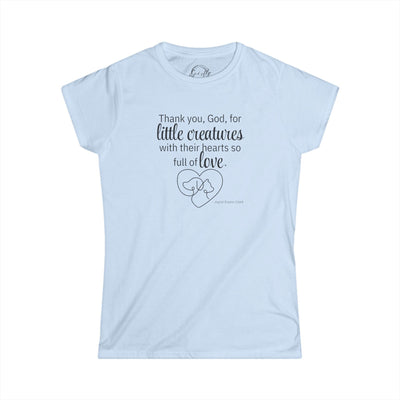 Camiseta Softstyle para Mujer Little Creatures