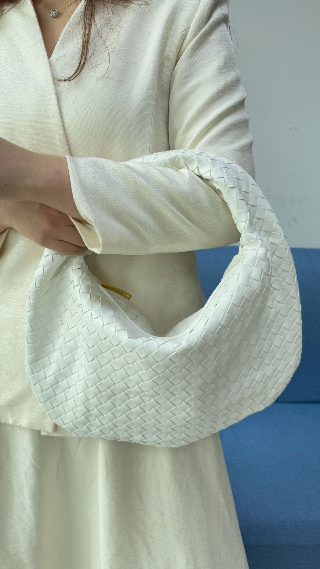 Premium Large Women's Woven Shopper Bag