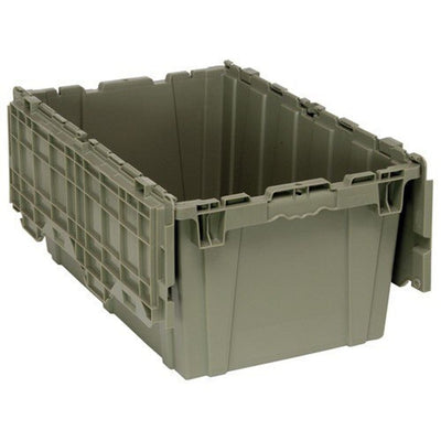 Quantum Storage Systems Gray Attached Lid Container