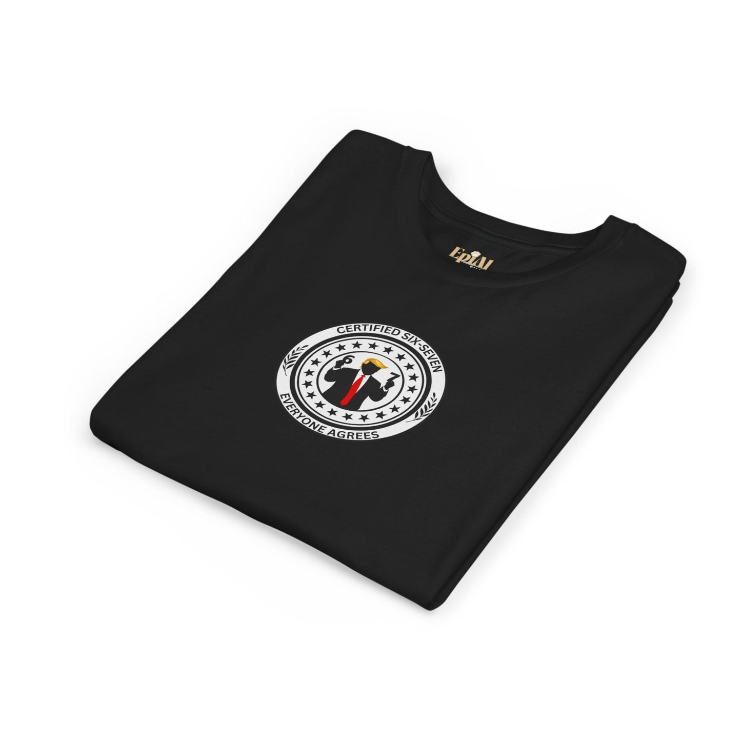 Camiseta Infantil Certificada Six-Seven
