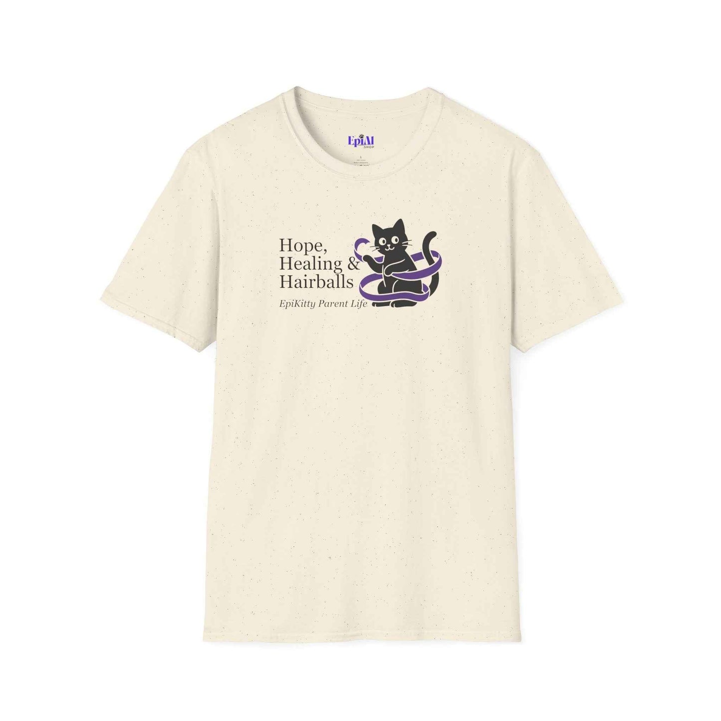 Hope & Hairballs Cat T-Shirt – Epikitty Parent Awareness Tee