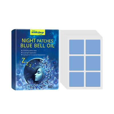 Blue Wind Chime Sleep Care Patch Night Care Sleep Fragrance Household Fragrance Essential Oil Patch - Korvel