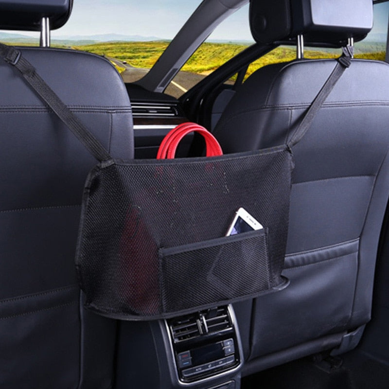 Universal Car Net Pocket Handbag Holder Organizer