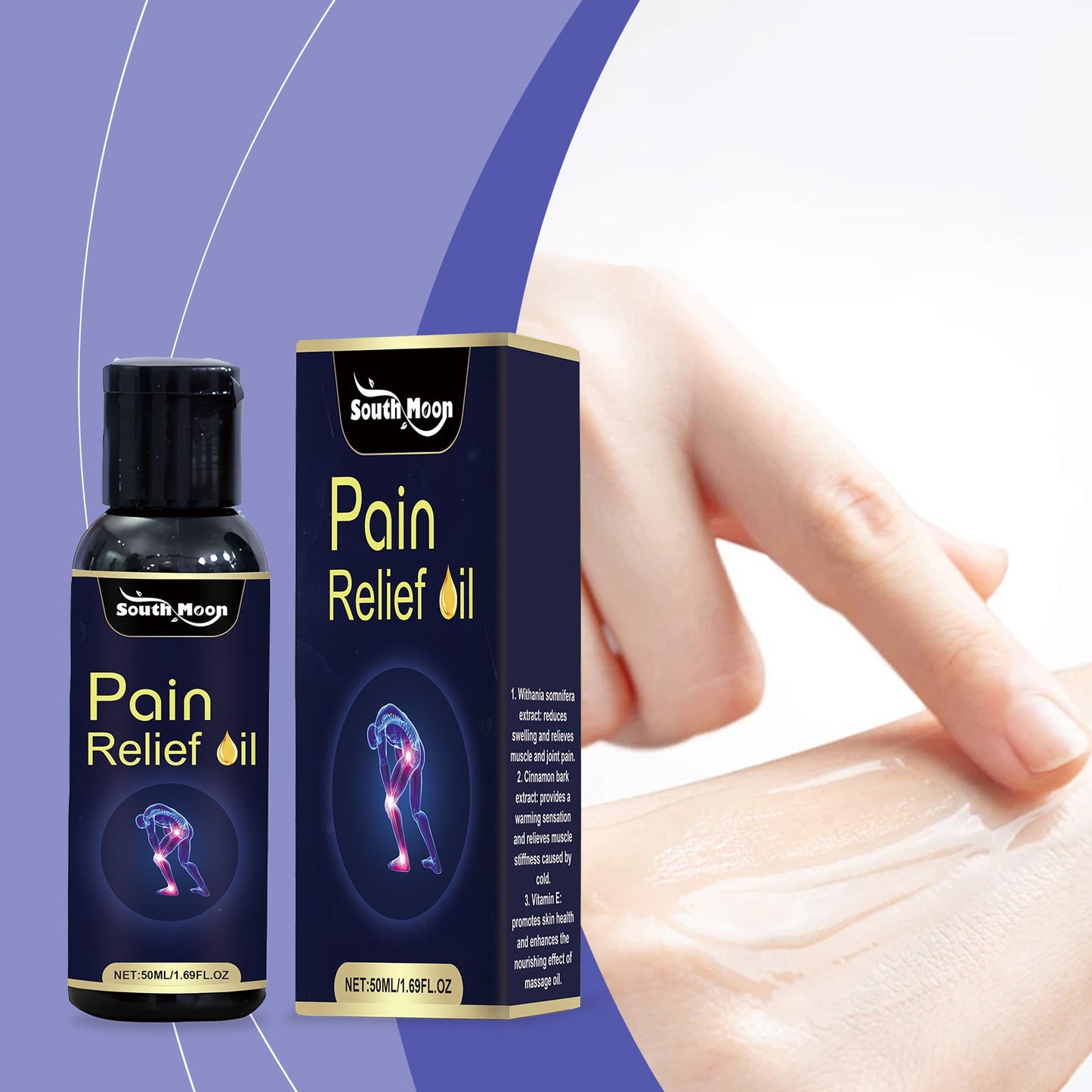Aceite de Masaje Corporal Premium para Relajación e Hidratación