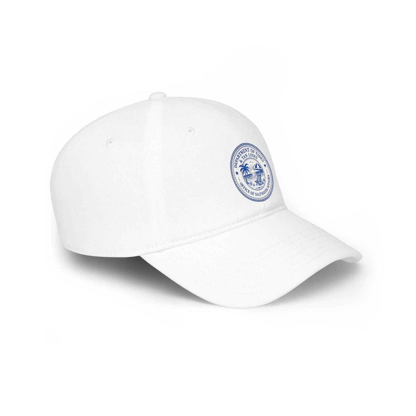 Casquette Dad du Département des Marées & des Lignes de Bronzage – Chapeau Sceau Côtier