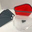 Premium Silicone Foldable Pizza Box for Easy Storage