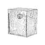 Toilet mirror cabinet storage box makeup cotton remover cotton swab box wall mounted flip cover washbasin bathroom storage rack - Korvel